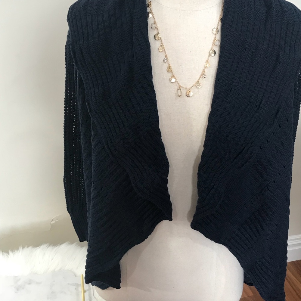 Navy Blue Venue Cardigan